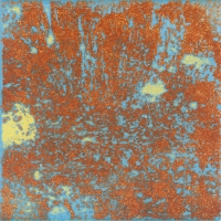 Punta Morena III, Variation 3, viscosity-printed etching, 7" x 7", 2004