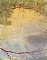 Belle Creek VI, monotype, 12 7/8 x 10 1/4", 2003