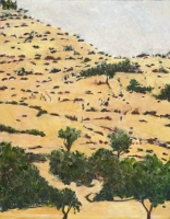 La Vieja, oil on panel, 14 x 11", 2001