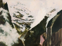 Bernese Oberland IV, oil on linen, 16 x 22", 2011