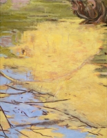 Belle Creek II, oil on linen, 22 x 17", 2005