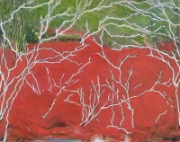 Steepletop III, oil on panel, 11 x 14", 2002